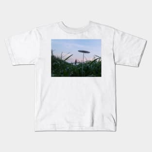 Mushroom And Morning Dew Kids T-Shirt